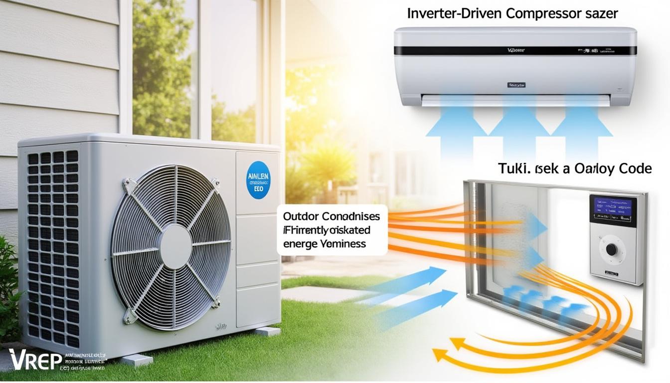 découvrez comment une pompe à chaleur air-air fonctionne pour assurer un chauffage efficace et économique de votre intérieur.