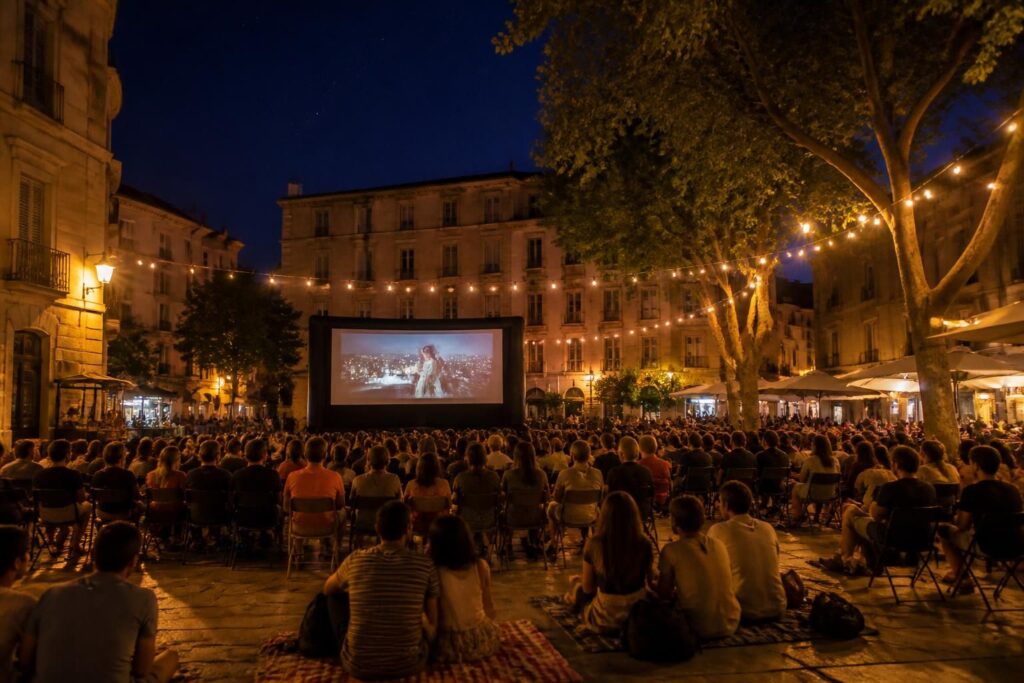 découvrez les meilleures séances de cinéma en plein air à montpellier et profitez d'une expérience unique au cœur de la ville sous les étoiles.