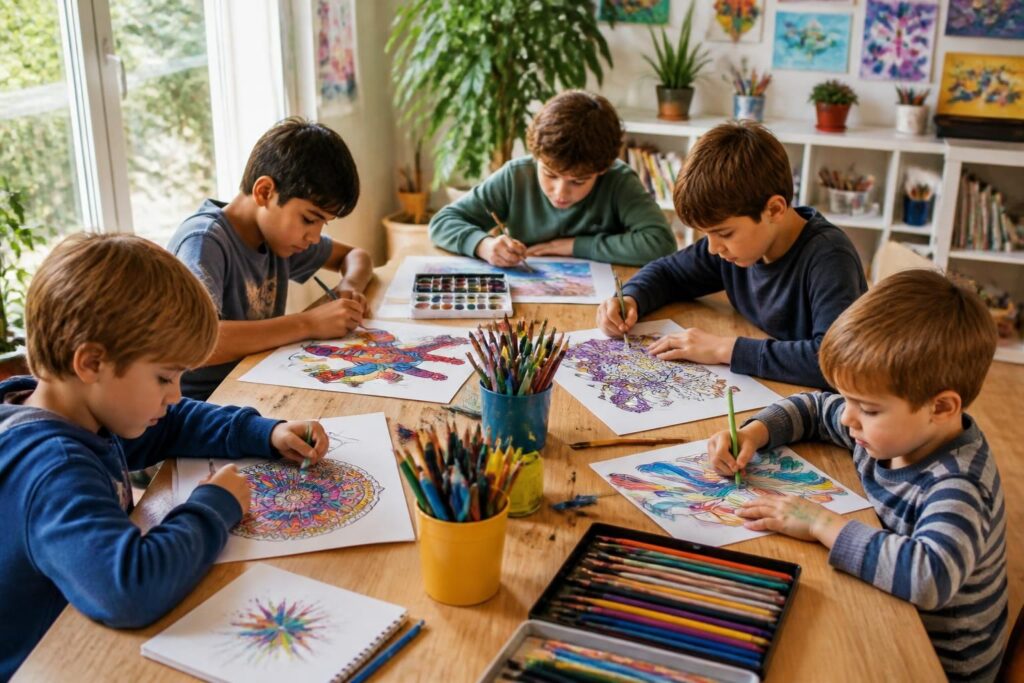 découvrez 5 idées originales de coloriages pour garçons afin de stimuler la créativité et l'imagination des enfants tout en s'amusant.