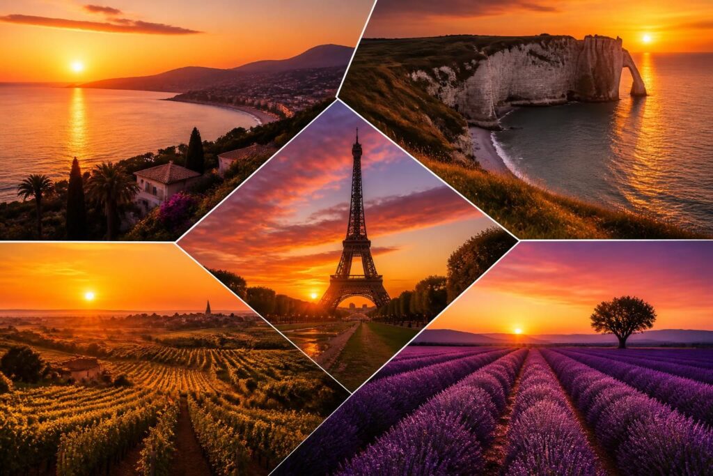 découvrez les plus beaux spots en france pour admirer des couchers de soleil spectaculaires et vivre des moments inoubliables face à ce spectacle naturel.