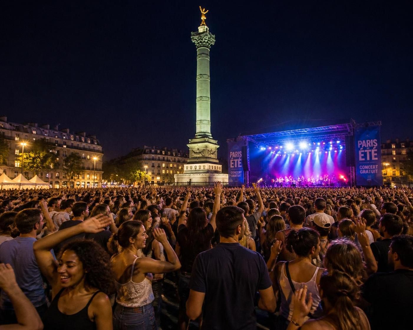 découvrez les concerts gratuits incontournables de la fête de la musique cet été. profitez d'une ambiance festive avec des artistes variés partout en france.