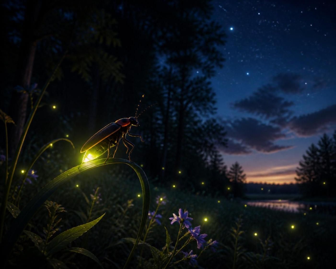 découvrez les lucioles, ces insectes fascinants qui illuminent nos nuits d’été. apprenez leur rôle, leur bioluminescence et leur magie naturelle.