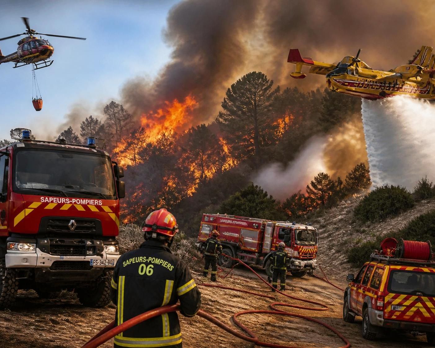 découvrez comment les équipes de secours combattent les incendies dévastateurs dans rescue ops wildfire, une immersion au cœur des opérations de lutte contre les flammes.