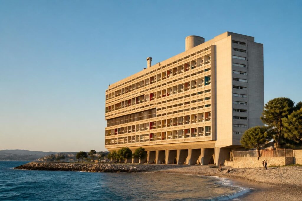découvrez marseille le corbusier, un chef-d’œuvre architectural alliant harmonieusement modernité et paysage maritime, symbole d’innovation et d’élégance au cœur de la cité phocéenne.