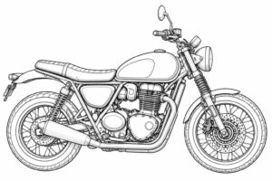 découvrez notre collection de dessins de motos à colorier, idéale pour petits et grands passionnés de deux-roues. amusez-vous à personnaliser vos modèles préférés et stimulez votre créativité !