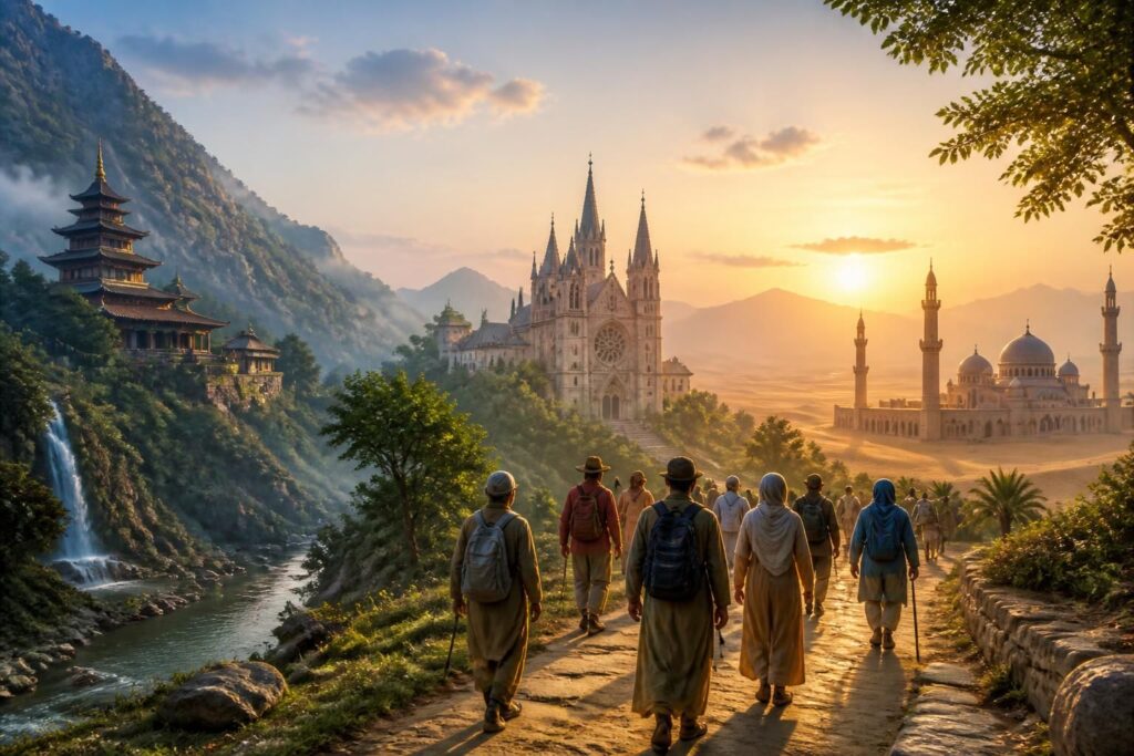 découvrez les meilleures destinations pour un pèlerinage alliant spiritualité et responsabilité écologique. conseils et idées pour un voyage authentique et respectueux.