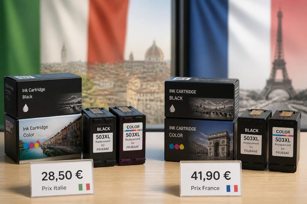 découvrez les différences de prix des cartouches en italie par rapport au marché français et analysez les facteurs qui influencent ces écarts tarifaires.