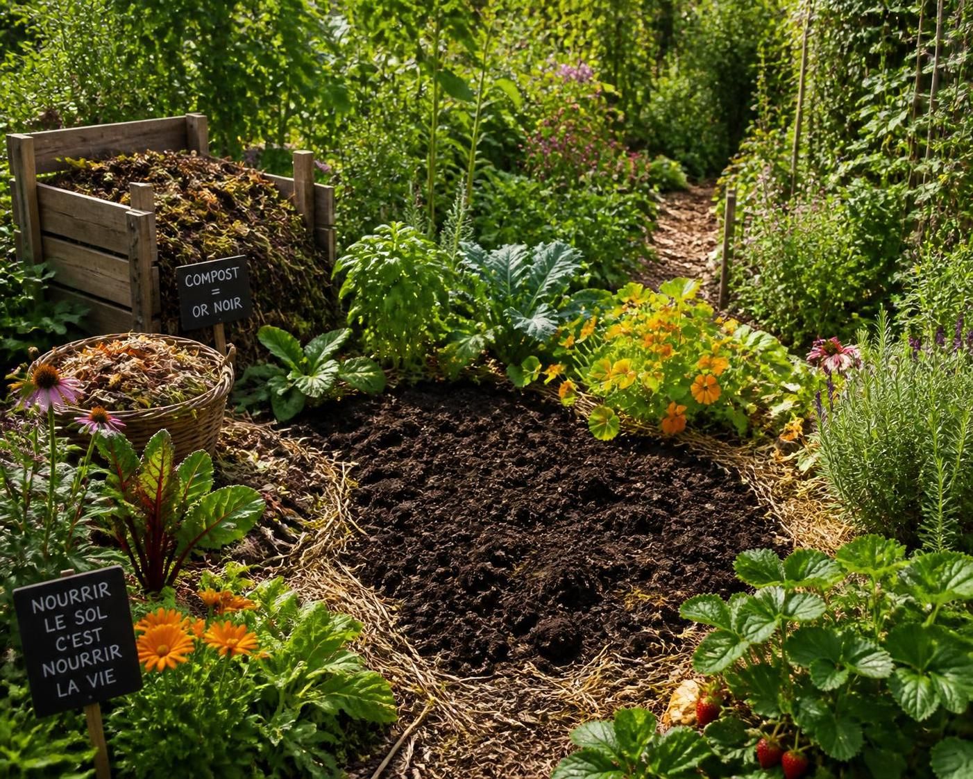 découvrez comment choisir le meilleur terreau pour un jardin écologique et productif, avec des conseils pour favoriser la santé des plantes tout en respectant l'environnement.