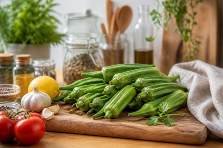 découvrez comment le gombo, légume tropical aux multiples bienfaits, s'intègre parfaitement dans des recettes écoresponsables pour une cuisine savoureuse et durable.