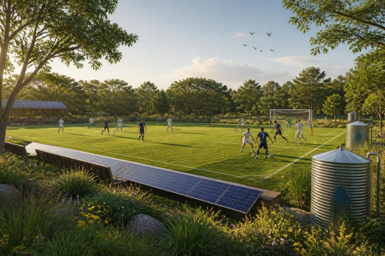 découvrez comment les terrains de foot écologiques allient sport et respect de l'environnement, en favorisant des pratiques durables pour préserver la planète tout en jouant.
