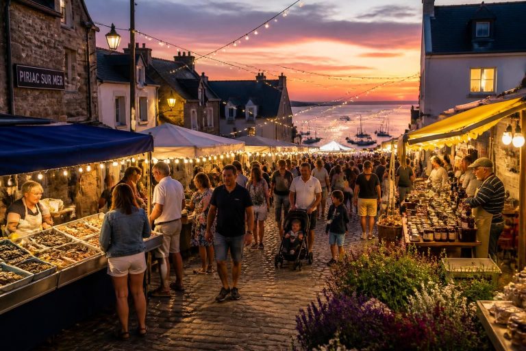 découvrez les dates et les meilleures adresses du marché nocturne à piriac sur mer et ses alentours pour une soirée conviviale et gourmande au bord de la mer.